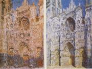 Claude Monet The West Doorway and the Cathedral of Rouen Germany oil painting artist